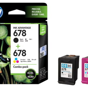 HP 678 2-pack Black/Tri-color Original Ink Advantage Cartridges