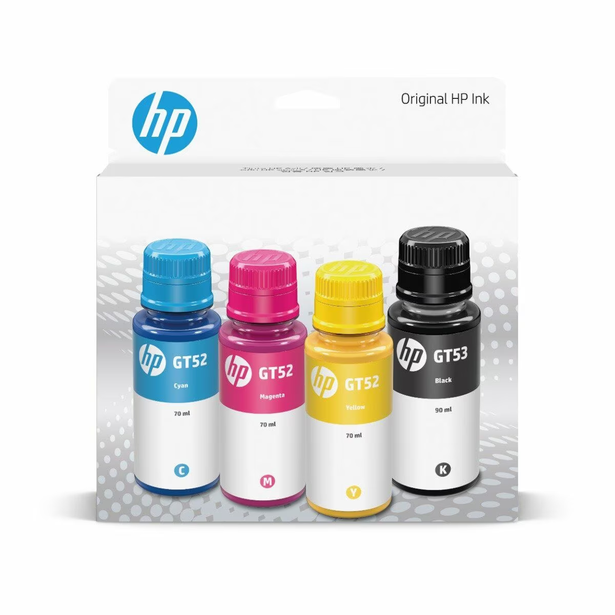 HP GT53/GT52 Ink Bottle Combo 4-Pack